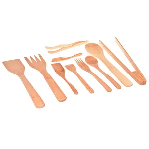 سرویس قاشق و چنگال 10 پارچه بامبوم مدل B2895