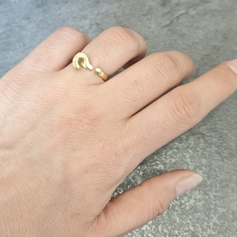 انگشتر زنانه مدل علامت سوال انگشتر زنانه مدل علامت سوال