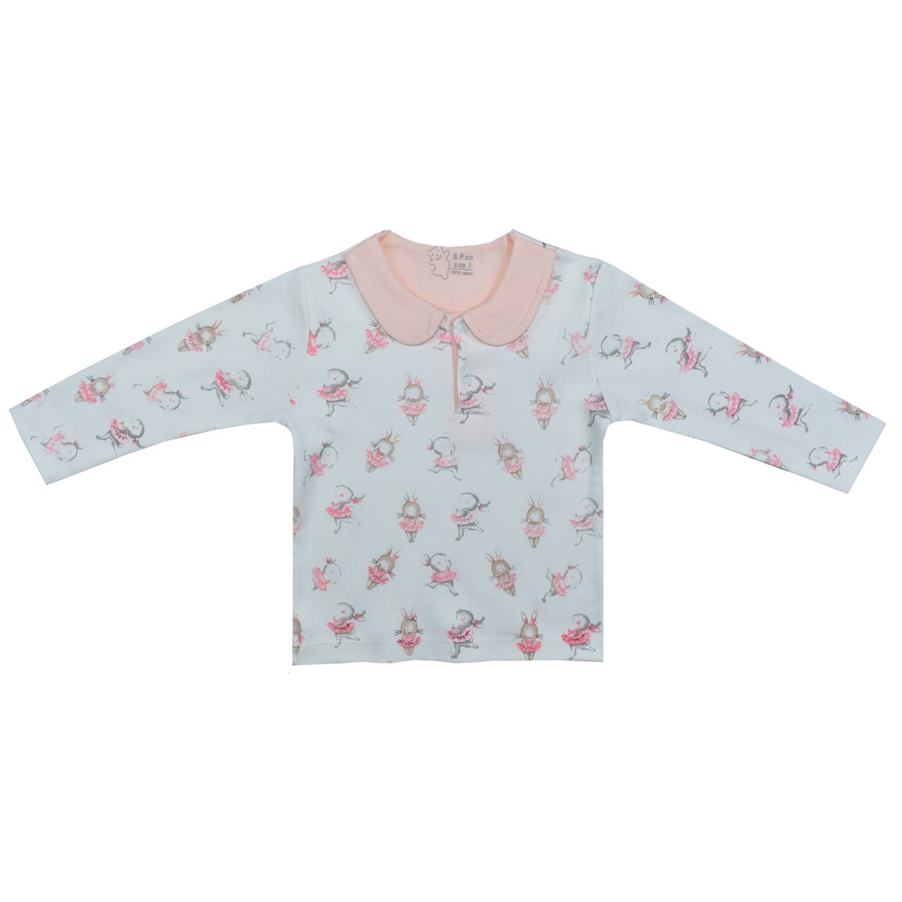 ست تی شرت و شلوار نوزادی اسپیکو مدل پارادایس کد 3 -  - 5