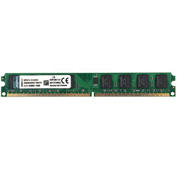 رم دسکتاپ DDR3 تک کاناله 1600 مگاهرتز CL11 کینگستون مدل KVR16N11/4 PC3-12800 ظرفیت 4 گیگابایت