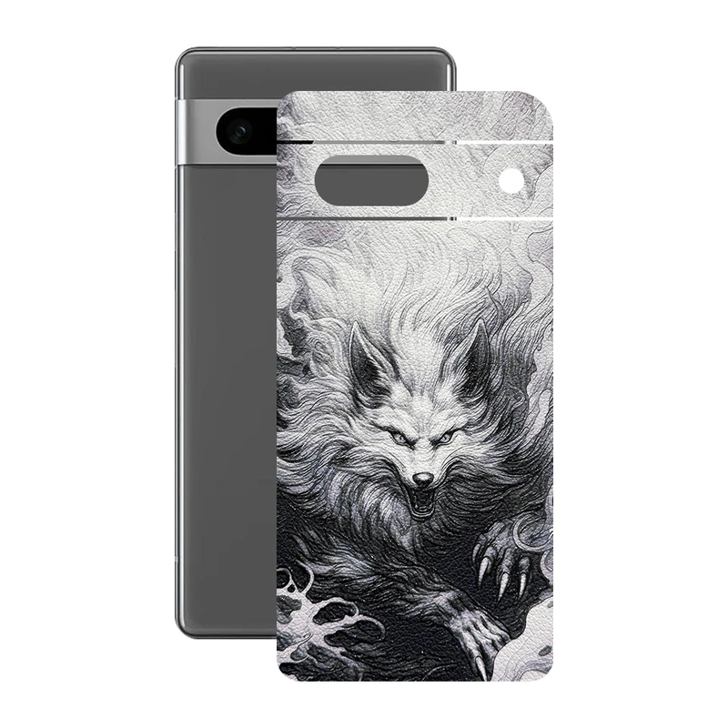برچسب پوششی ریمکس مدل Leth طرح گرگ مناسب برای گوشی موبایل گوگل Pixel 7a