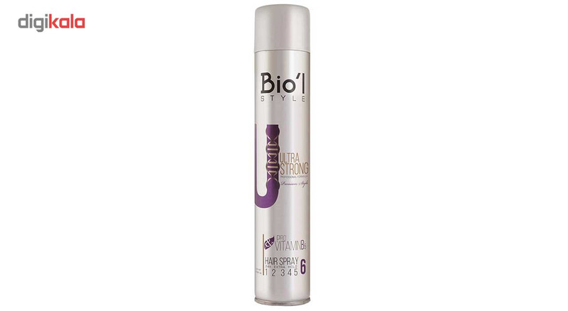 اسپری حالت دهنده مو بیول مدل Ultra Strong حجم 500 میلی لیتر