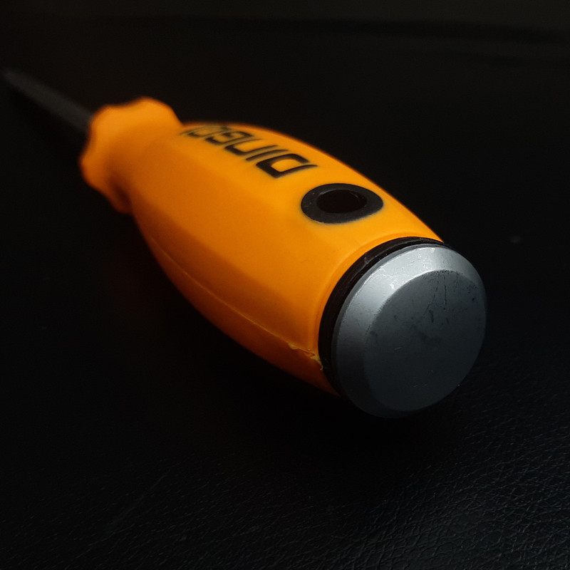 پیچ گوشتی یک سر چهارسو یک سر دو سو دینگشی مدل DQR-36542 بسته 7 عددی