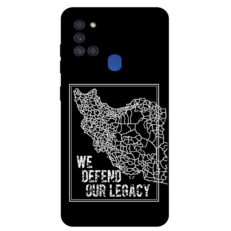 کاور مگافون طرح ایران مدل 1886 مناسب برای گوشی موبایل سامسونگ Galaxy A21 S        