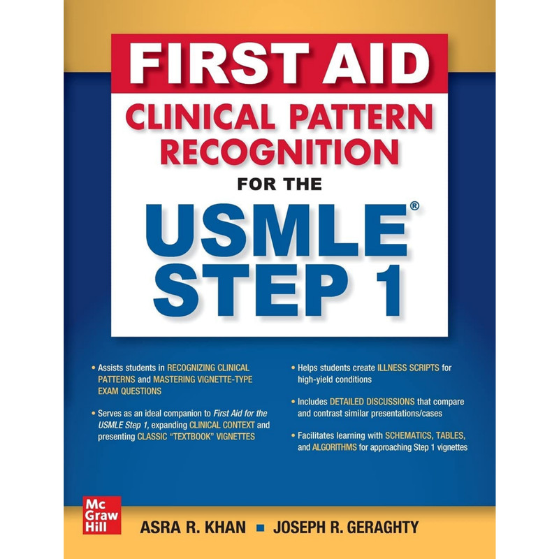قیمت و خرید کتاب First Aid Clinical Pattern Recognition for the USMLE