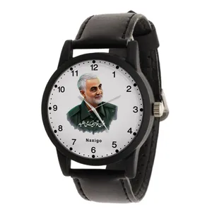 ساعت مچی عقربه ای ناکسیگو مدل سردار سلیمانی کد LF12613