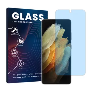 Glass Resistant model anti-blue screen protector suitable for Samsung Galaxy S21 Ultra 5G mobile phone