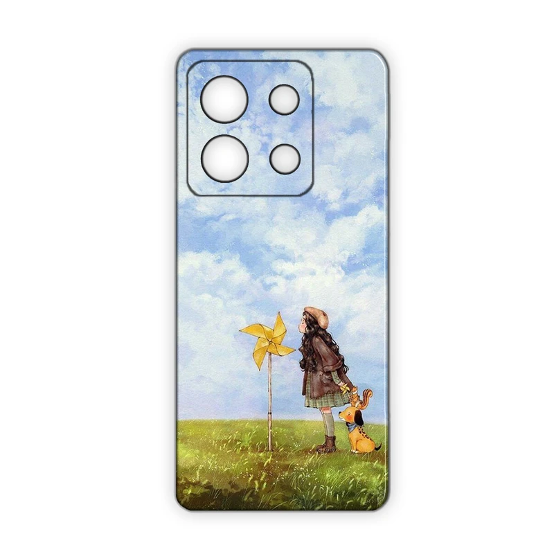 کاور مدل دخترانه کد 289 مناسب برای گوشی موبایل شیائومی Redmi Note 13 Pro 4G / Poco M6 Pro 4G