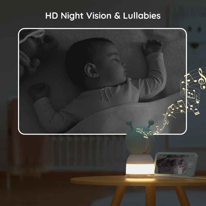 مانیتور و پیجر اتاق کودک مدل 2K BABY 6T مجموعه دو عددی