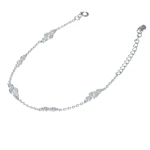 دستبند نقره اقلیمه کد DN210