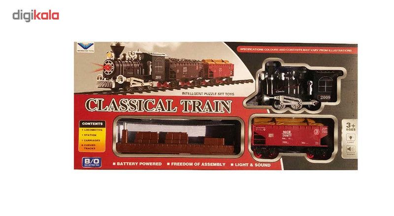 قطار اسباب بازی مدل Classic 002