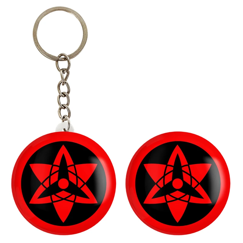 پیکسل خندالو مدل انیمه ناروتو شارینگان کد 10570 به همراه جاکلیدی