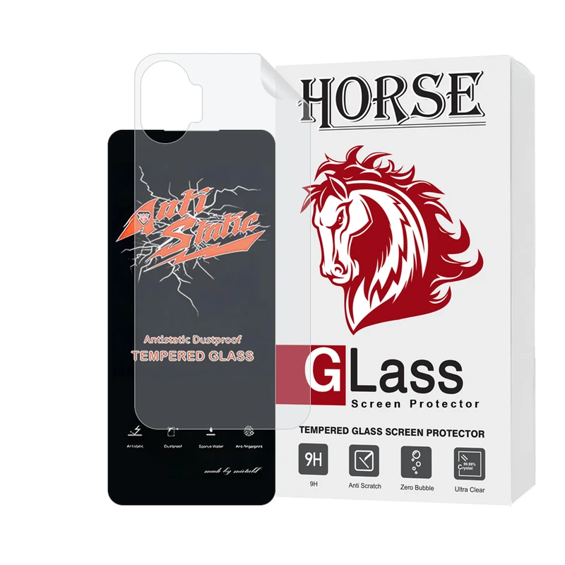 محافظ صفحه نمایش هورس مدل ANTNABKHO مناسب برای گوشی موبایل ناتینگ فون Nothing Phone 1 به همراه محافظ پشت گوشی