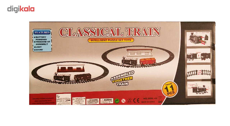 قطار اسباب بازی مدل Classic 002