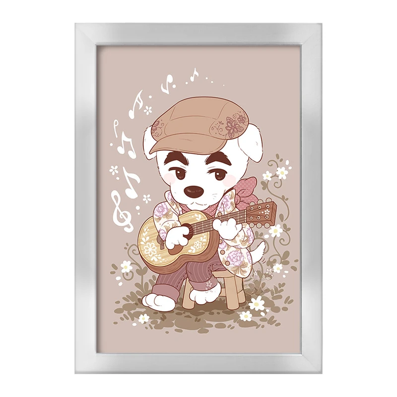 تابلو خندالو طرح بازی انیمال کراسینگ (Animal Crossing) کد 32645