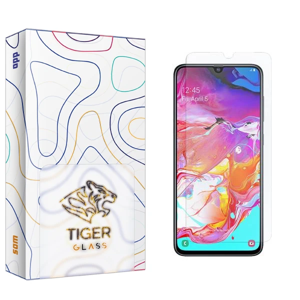 محافظ صفحه نمایش تایگر گلس مدل SAM2 مناسب برای گوشی موبایل سامسونگ Galaxy A70
