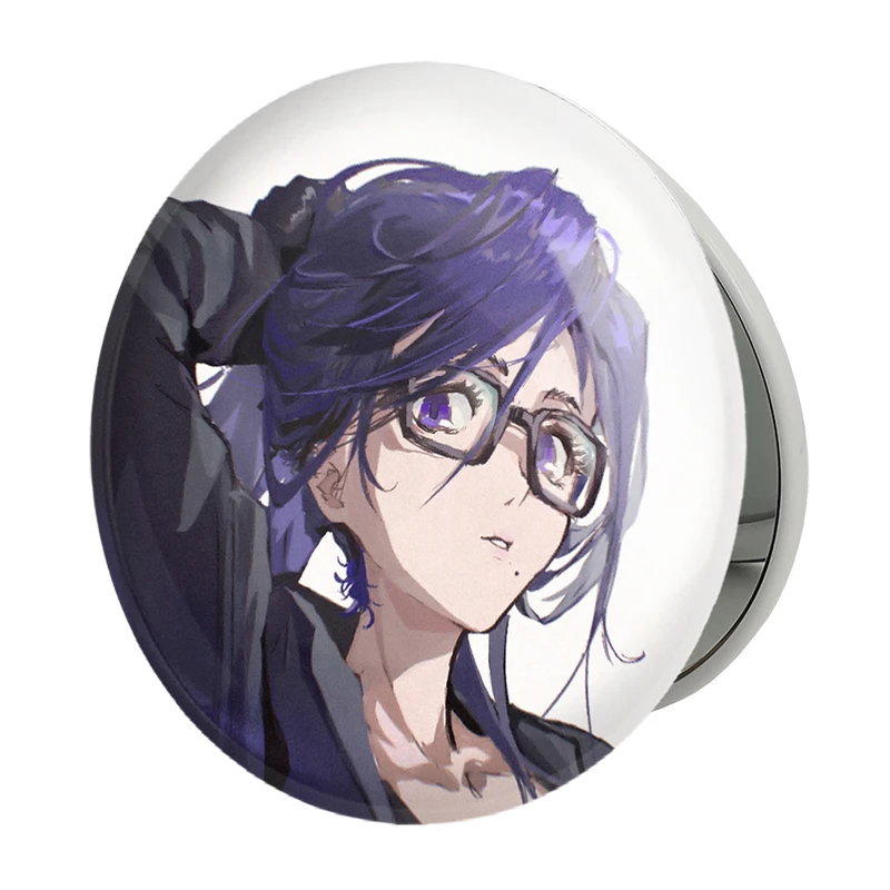 آینه جیبی خندالو طرح هیزورو انیمه سامر تایم رندرینگ SUMMER TIME RENDERING مدل تاشو کد 22297 