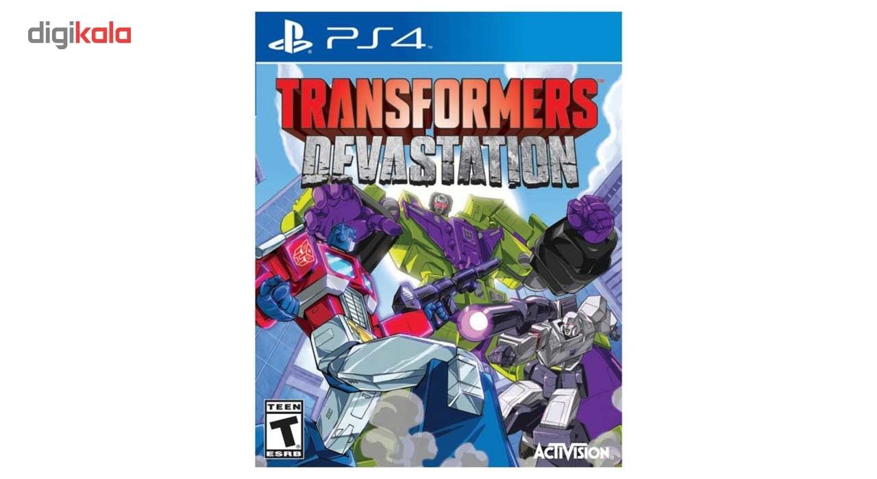 بازی Transformers Devastation مخصوص PS4