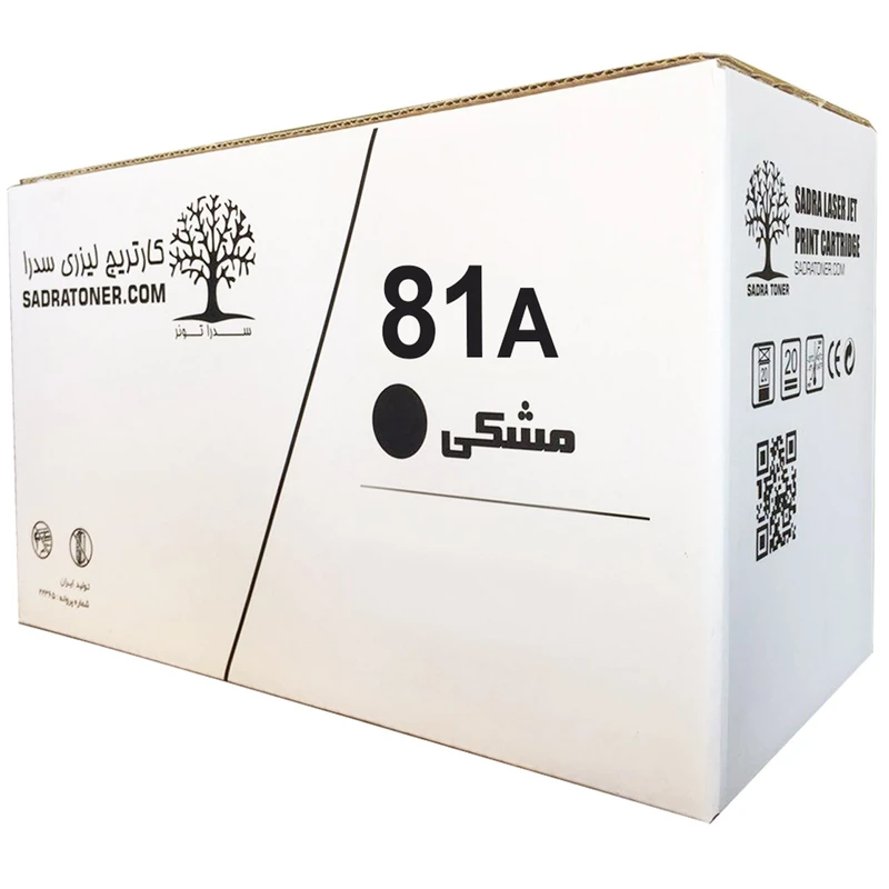 تونر مشکی سدرا مدل 81A