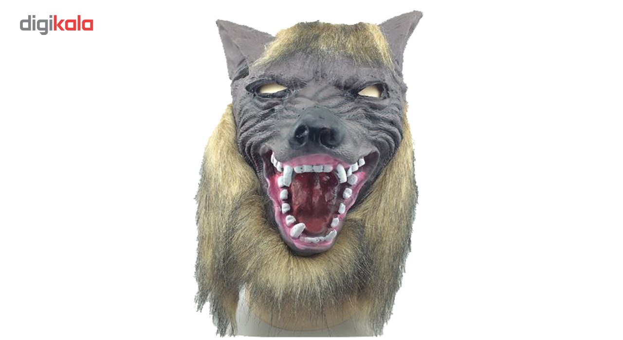 ماسک گرگ مدل Brown wolf mask