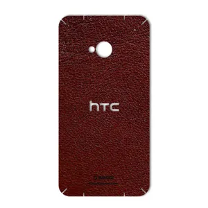 MAHOOT Natural Leather Cover Sticker for HTC M7