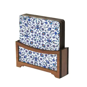 زیر لیوانی تهران جی اف ایکس مدل ZL3208 بسته 6 عددی