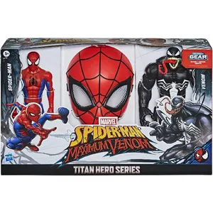 اکشن فیگور هاسبرو مدل Spider Man Maximum Venom بسته 3 عددی