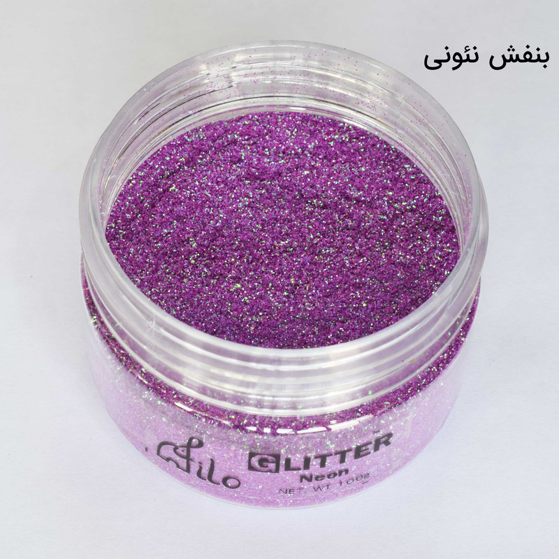 پودر اکلیل رزین اپوکسی فیلو مدل Neon 100 حجم 100 میلی لیتر