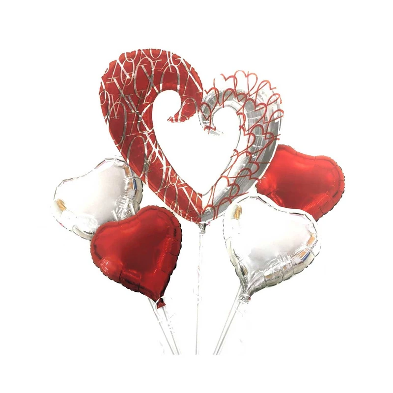 بادکنک فویلی هپی شو مدل Love 05 سایز 80 سانت