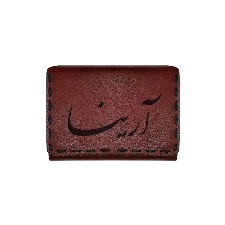 جاکارتی چرمی طرح اسم آرینا