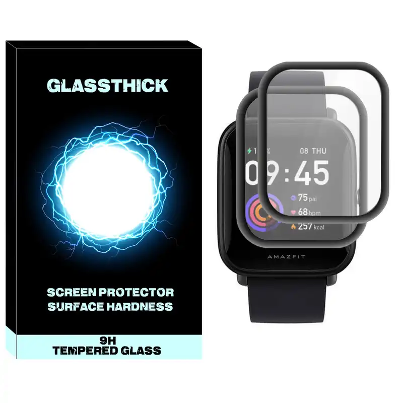 محافظ صفحه نمایش نانو گلستیک مدل NGL مناسب برای ساعت هوشمند شیائومی امیزفیت BIP 3 بسته دو عددی
