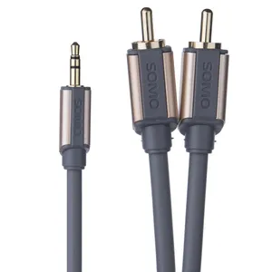 کابل تبدیل جک 3.5 میلی متری به RCA سومو مدل SR5518 طول 1.8 متر