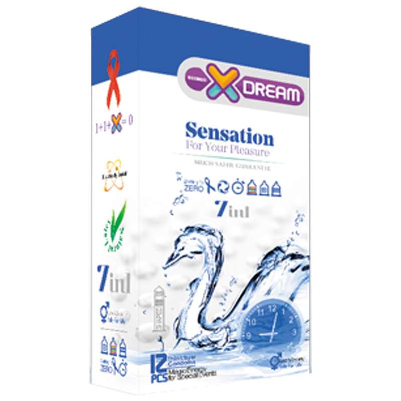 کاندوم ایکس دریم مدل Sensation بسته 12 عددی کاندوم ایکس دریم مدل Sensation بسته 12 عددی