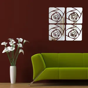 Decowall A210 Plexiglass Mirror 44 Pieces
