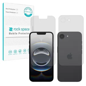 Rock Sapce Resistant model matte Screen Protector Suitable for Apple iPhone 16e Mobile Phone Comes with a back protector
