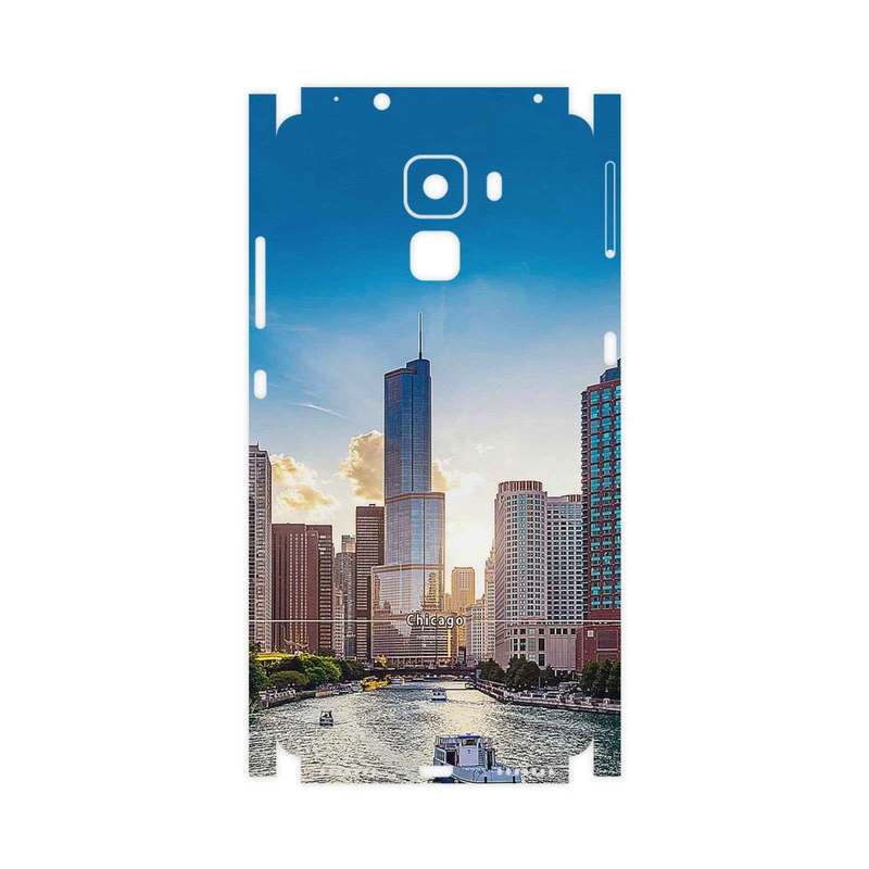 برچسب پوششی ماهوت مدل City of Chicago-FullSkin مناسب برای گوشی موبایل آنر 7