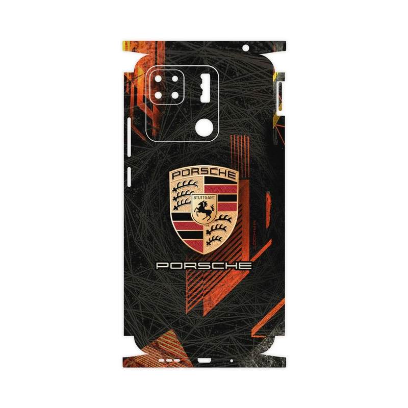 برچسب پوششی ماهوت مدل Porsche-Logo-FullSkin مناسب برای گوشی موبایل شیائومی Redmi 10A