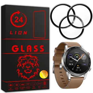 محافظ صفحه نمایش لاین مدل RT007 مناسب برای ساعت هوشمند آنر Magic Watch 2 46mm بسته سه عددی