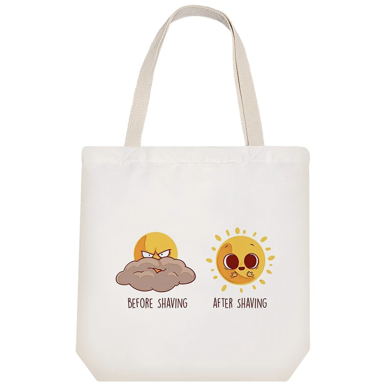 ساک خرید خندالو طرح فانتزی بامزه کد H243