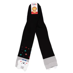 جوراب ساق بلند بچگانه تیپا مدل زیر زانو کد TP5-5