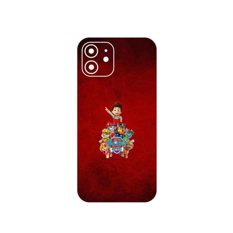 برچسب پوششی ماهوت مدل Paw Patrol مناسب برای گوشی موبایل اپل iPhone 12