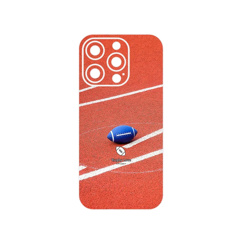 برچسب پوششی ماهوت مدل Rugby football مناسب برای گوشی موبایل اپل iPhone 14 Pro