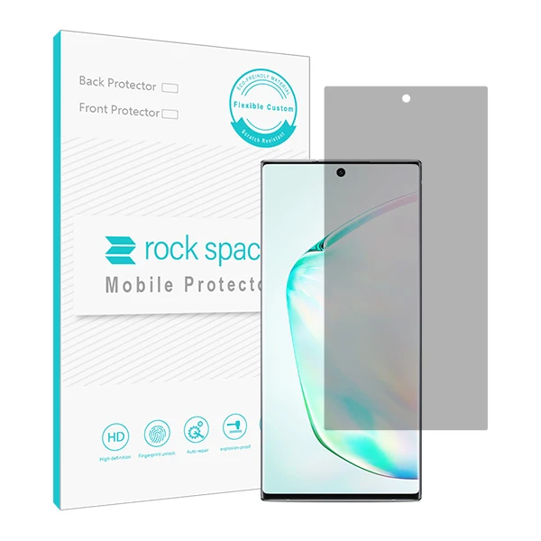 محافظ صفحه نمایش حریم شخصی راک اسپیس کد PRV مناسب برای گوشی موبایل سامسونگ Galaxy Note10