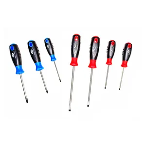 پیچ گوشتی دوسو چهارسو ای کی تی مدل 65002 بسته 7 عددی