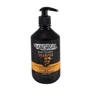 شامپو تقویت کننده مو ماگرای مدل Sulfate Free مناسب برای موهای خشک و آسیب دیده و مجعد حجم 500 میلی لیتر