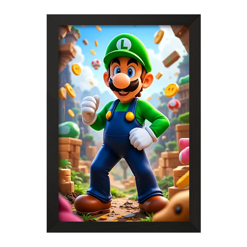 تابلو خندالو مدل سوپر ماریو کد F12649