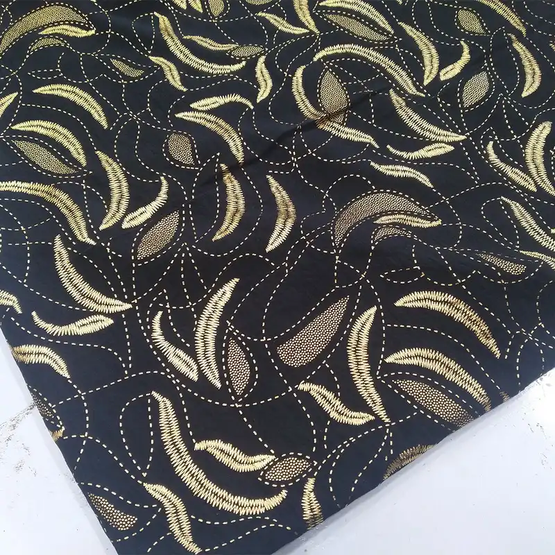 پارچه لباس مدل ابر و بادی طلاکوب