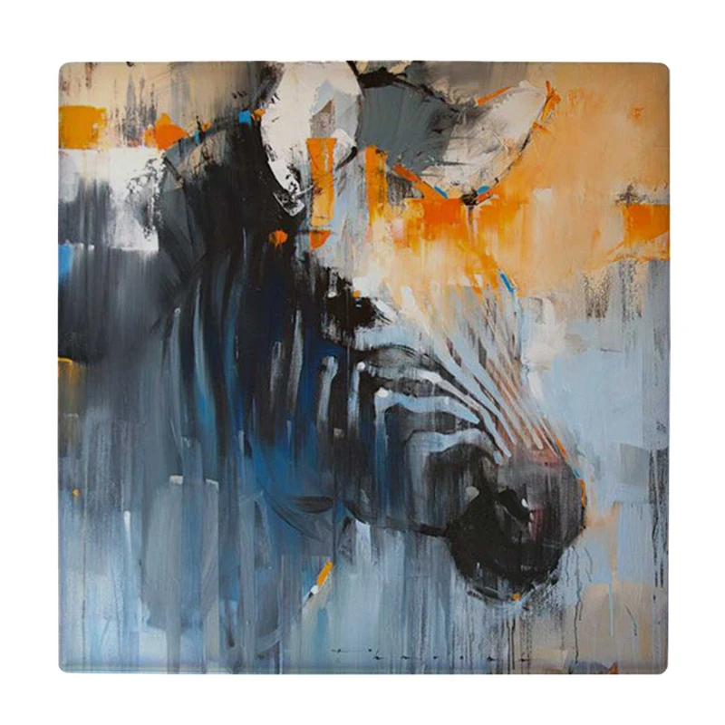  زیر لیوانی  طرح نقاشی گورخر کد    5928010_4708