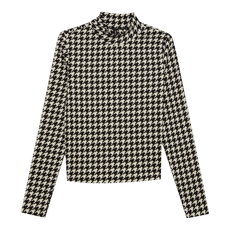 بلوز آستین بلند زنانه دفکتو مدل پیچازی مجلسی