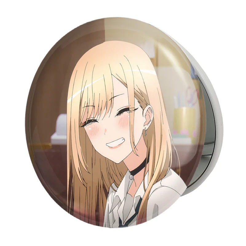 آینه جیبی خندالو طرح کیتاگاوا انیمه مای درس آپ دارلینگ مدل تاشو کد 23916 